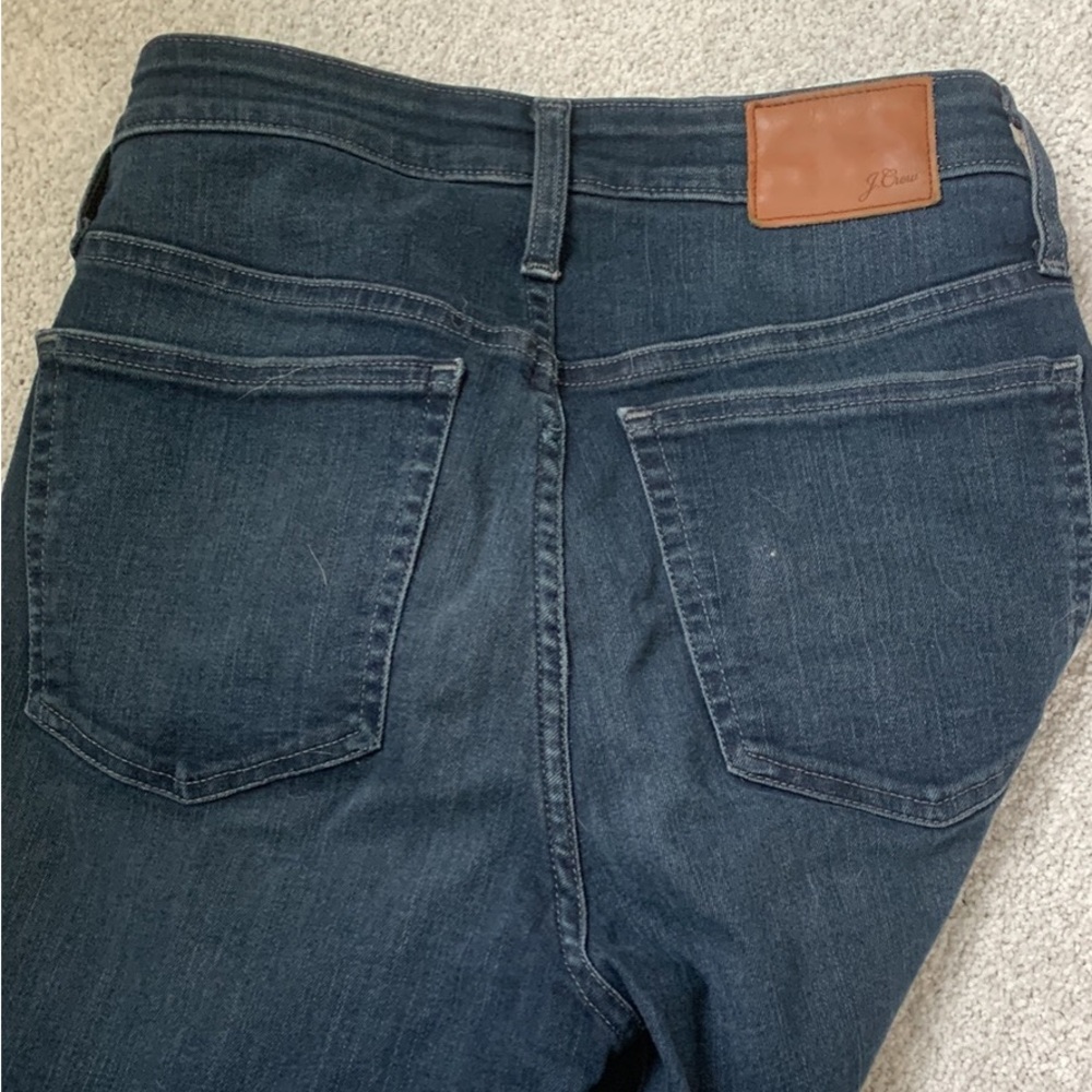 Jcrew grey wash curvy toothpick Jean size 28
